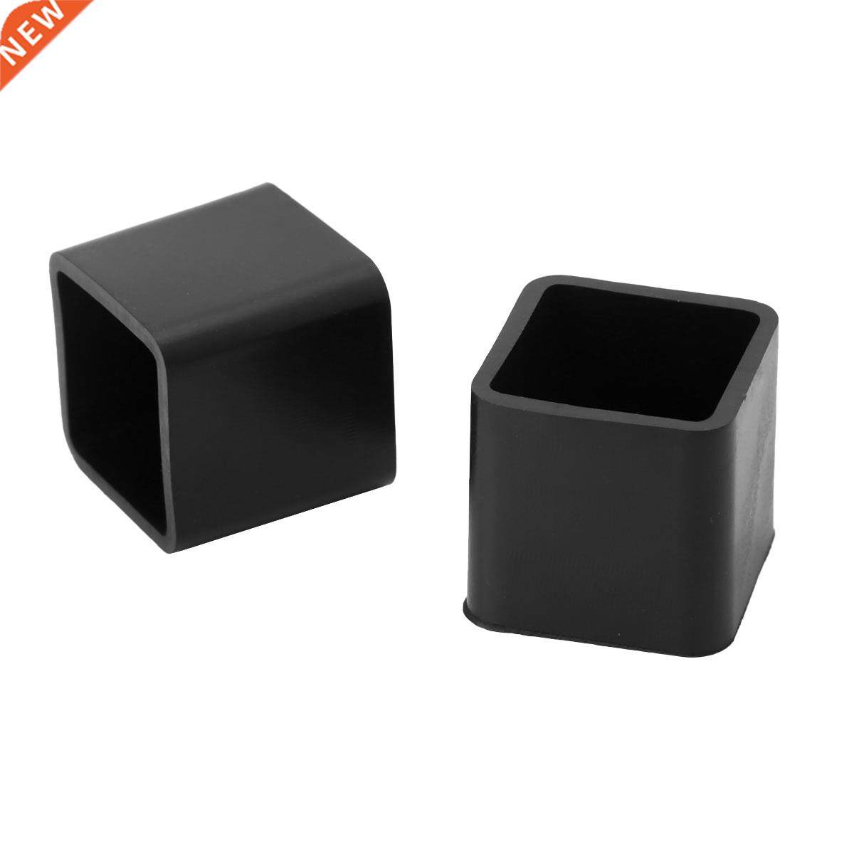 12 PVC Rubber Feet Covers Square Shape Furniture Legs Protec