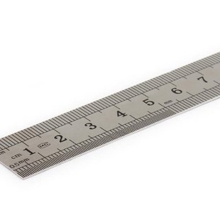 Useful Stainless Steel Measuring Ruler Rule Scale Machinist