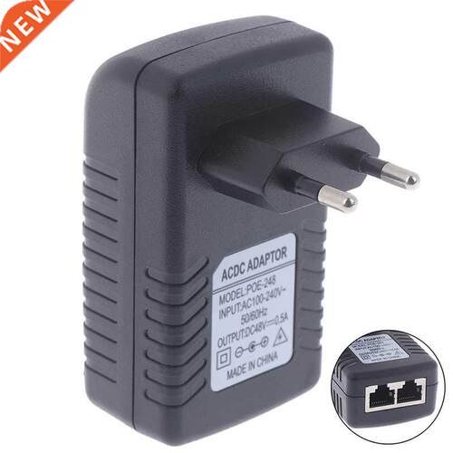 Security Surveillance POE Power Supply 48V 0.5A 24W POE Wall