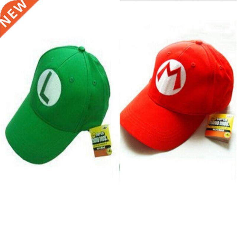 2020 Super Mario Cotton Caps hat Red Mario and luigi cap 5