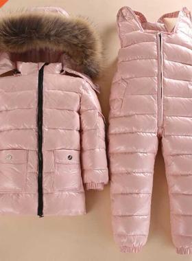 Brand cheap Children Down Jacket Baby Winter Ski Wear Boys A