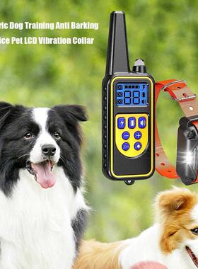 800yd Electric Remote Dog Training Collar Waterproof Recharg