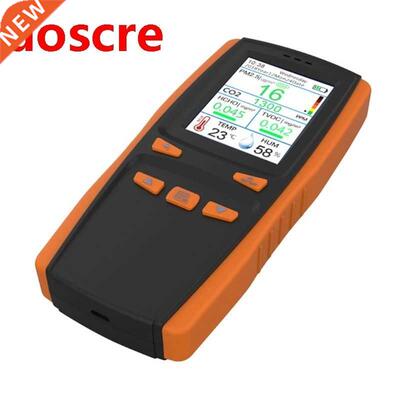 Air Quality Monitor for PM2.5 PM10 Particles CO2 Temperature