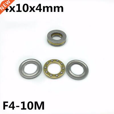 10Pcs F4-10M 4x10x4 mm Axial Ball Thrust Bearing plane thrus