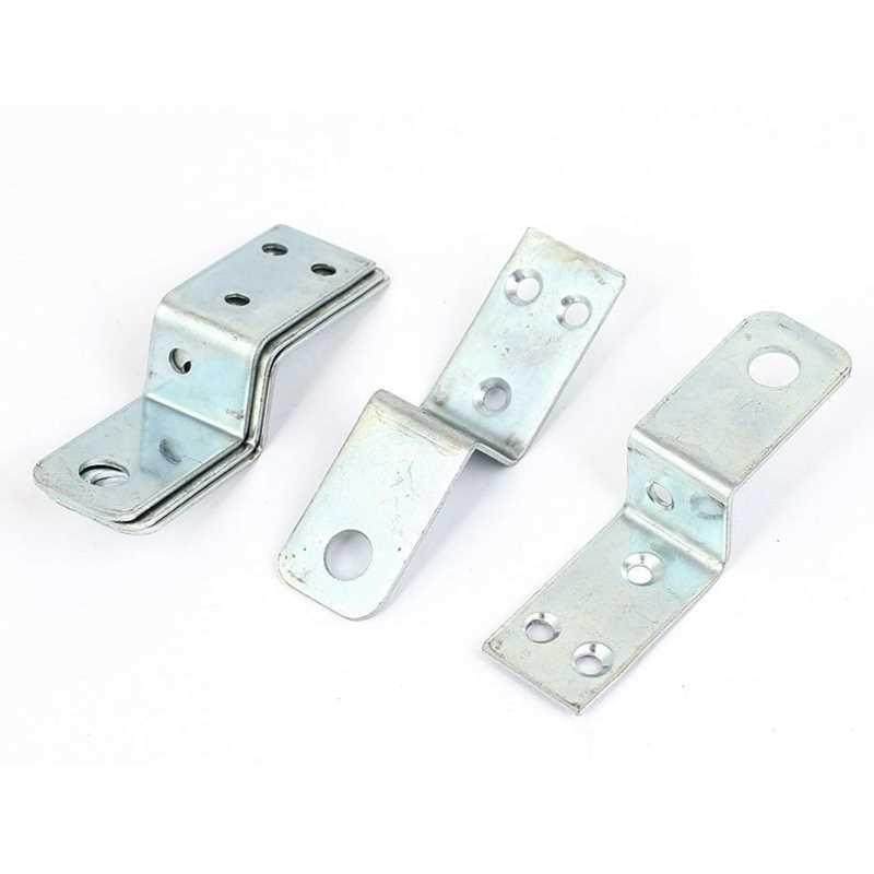 Shelf 70x20mm Z Shaped Corner Brace Plate Angle Bracket 5pcs