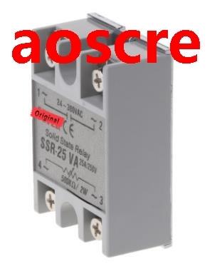 10PCS SSR-25VA Single-Phase Solid State Relay Voltage Regula
