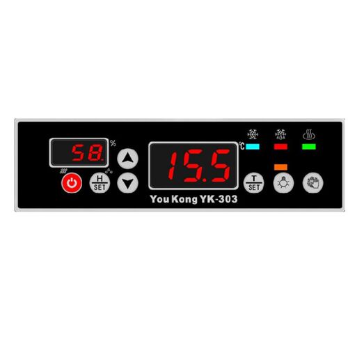YK-303 Digital Temperature and Humidity Controller 220V LCD