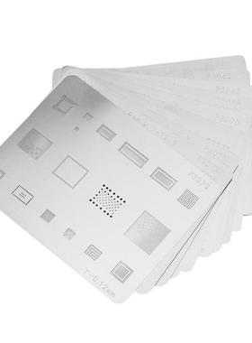 22PCS Mobile Phone IC Chip BGA Resolder Template Kit, Suitab