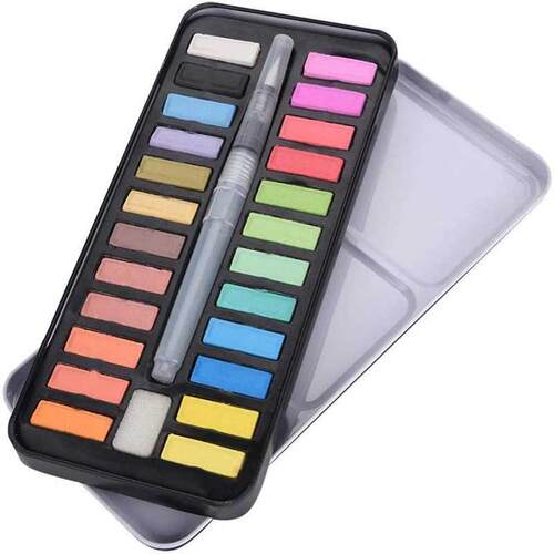 Watercolor Paint Set, Portale Solule Pigment Drawing Paint