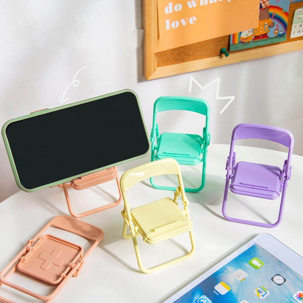 Folding Chair Universal Desktop Phone Holder Stand for IPhon