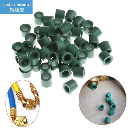 50 pcs Air Conditioning 1/4'' Charging Hose 1/4'' Valve Gask
