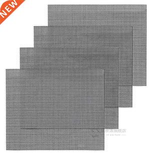 4 Pcs Non BBQ Grill Mesh Reusable Grilling Net Barbecue Mat