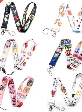 1pc Friends TV Lanyard Neck Strap For Key ID Card Cellphone