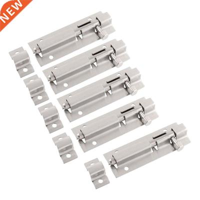5pcs Latch Slide Lock Door Barrel Bolt Hardware  inch
