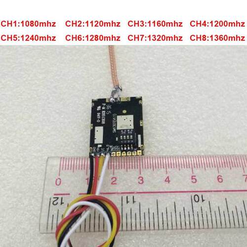 5km work 200mw 1.2G wireless transmitter 1.G sen wirel