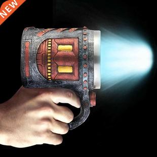 Beer Mug Striking Tankard Skull Warrior Goth Viking