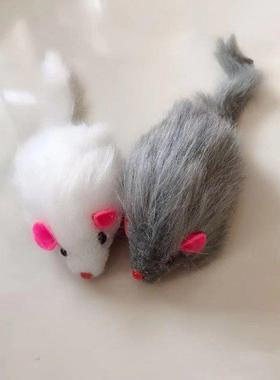 1/2/5Pcs False Mouse Cat Pet Toys Long-haired Tail Mice With
