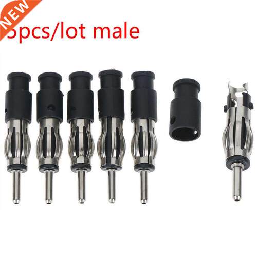 5pcs Car CD Radio Male Aerial Antenna Plug Adapter Plastic H