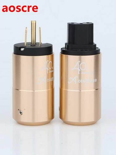 Accuphase 40th US AU EU Schuko Power plug IEC commector For