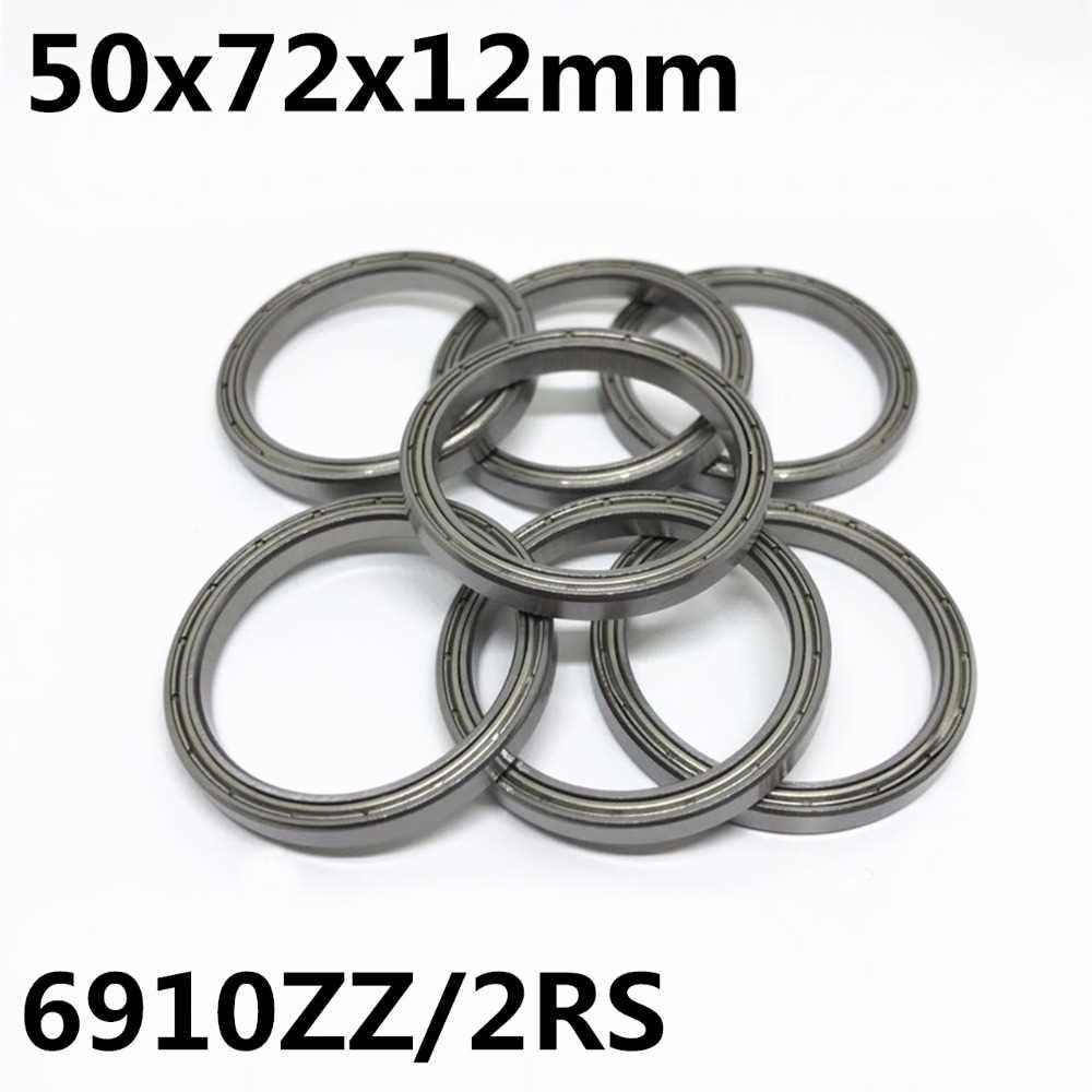 1PCS 6910ZZ 6910-2RS Thin wall ball bearings 50x72x12 mm Bea