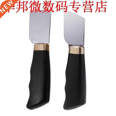 Dikke 26mm Ebbenhout Houten Hndvt Lederen Snijmes Function