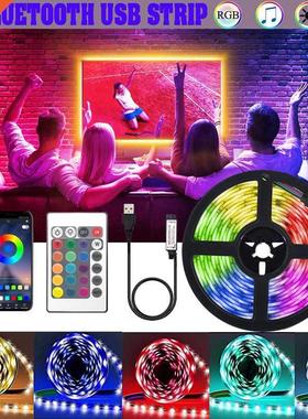 5V Usb Led Strip Rgb Tape 5050 1M 2M 3M 4M Luces Led Televis