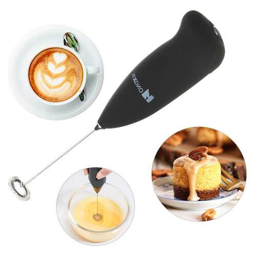 Electric Milk Fr Handheld Foamer Coffee Maker Egg Beate