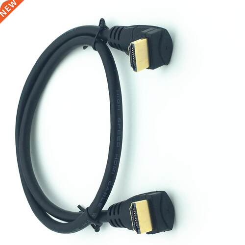 HDMI 2.0V 4K*2K 60HZ ,HDMI Male Up Angled to HDMI MaleUp Ang