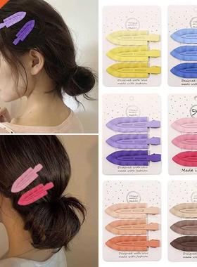 3pc No Bend Seamless Hair Clips Side Bangs Fix Fringe Barret