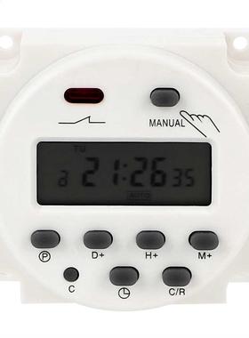 Time Control Switch Auto On/Off Relay Daily Weekly Programma