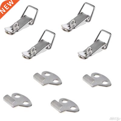 4Pcs Hardware Cabinet Boxes Spring Loaded Latch Catch Toggle