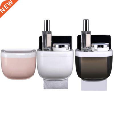 Punch-free Cretive Wterproof Wll Mount Toilet Roll Pper