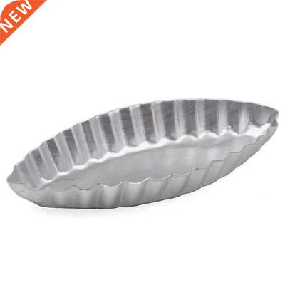 Long Fluted Edge Little Boat Shape Egg Tart Moulds Cupcake L