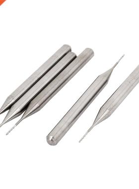 5 PCS Carbide CNC PCB End Mill .175 Shank 0.5mm Cutting Dia