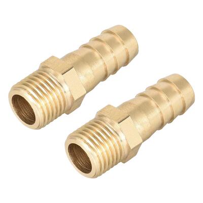 Brass Fitting Connector Metric M12x1.25 Male to Barb Hose ID