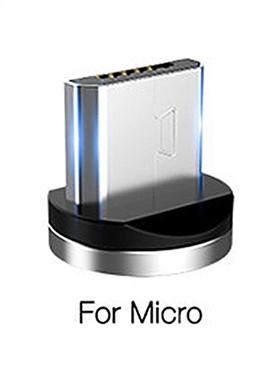 LED ndcator Magnetc USB Chargng Cable Androd Head For 4