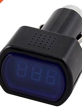 Digital LCD Cigarette Lighter Meter Monitor Car Volt Voltmet