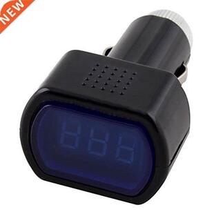 Digital LCD Cigarette Lighter Meter Monitor Car Volt Voltmet