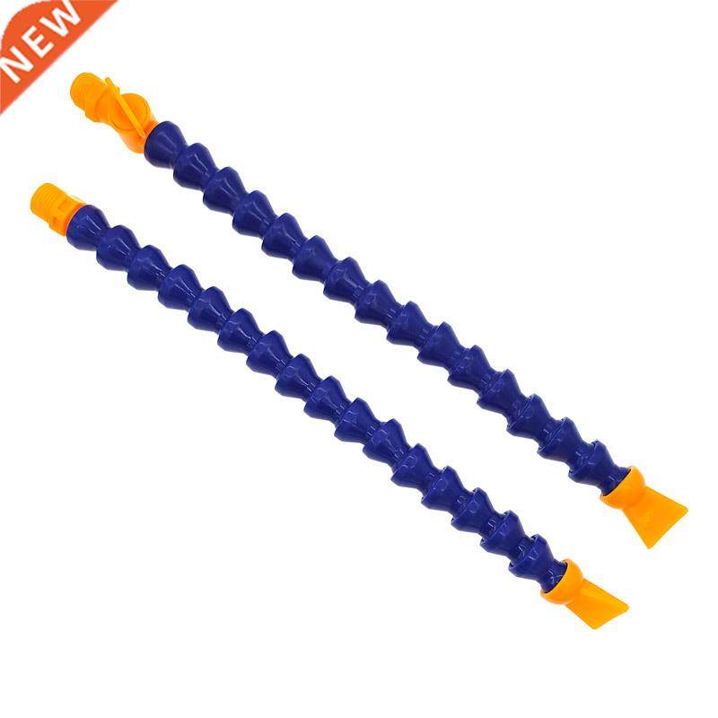 6PCS 3/8 300/400/500/600mm Plastic Flexible Water Oil Coolan