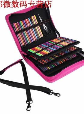 180 Slots Detachable Pen Storage Bag Case Sketching Pencil P