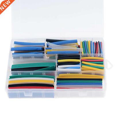 385PCS/Box 9 Sizes 7 Colors PE Heat Shrink Tube 2:1 Heat Shr