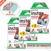 Film Fujifilm Sheets White Mini Instax Fuji Original