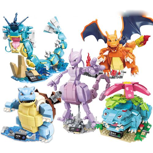 Creator Cartoon Anime Pokemon Pocket Monster Building Blocks