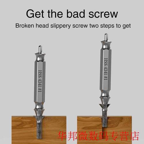 22 Pcs Stud Removal For Drill Practical Screw Extractor Set