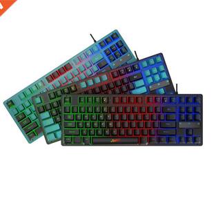 KB-10 Manipulator Keyboard Wired 87 Key Gaming Keyboard Rgb