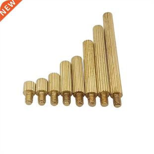 knurl Brass Board Stud Standoff Round Female Male 20Pcs