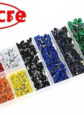 800Pcs-Wire-Copper-Insulated-Crimp-Connector-Cord-Pin-End-Te
