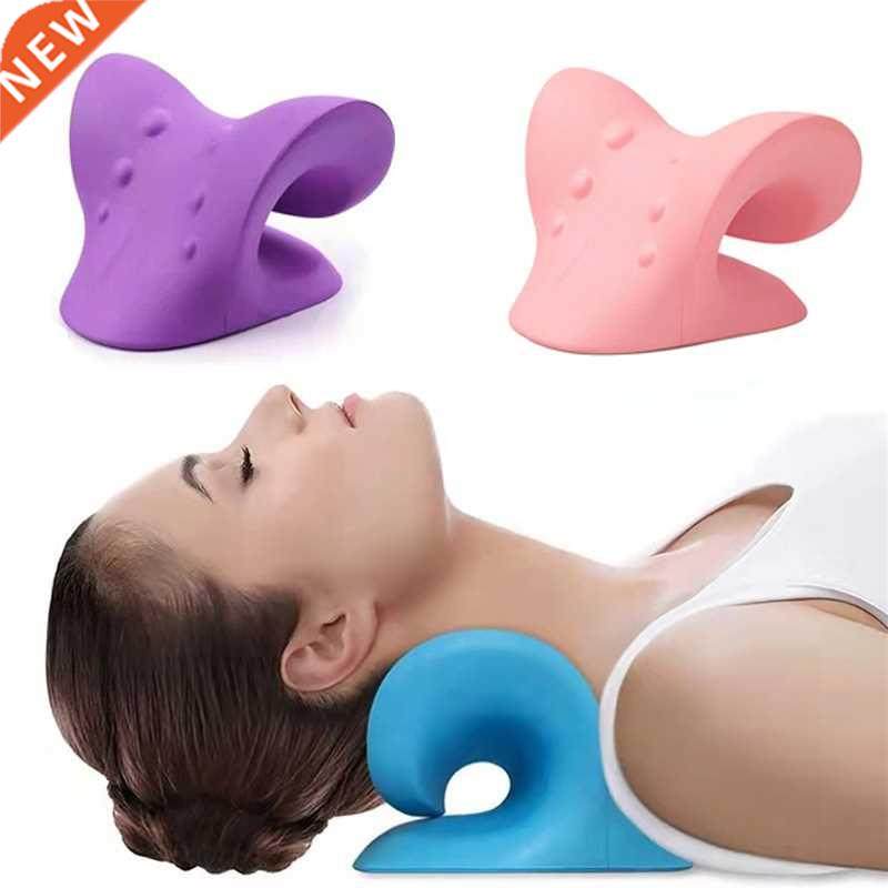 Neck Massage Pillow Neck Shoulder Cervical Chiropractic Trac
