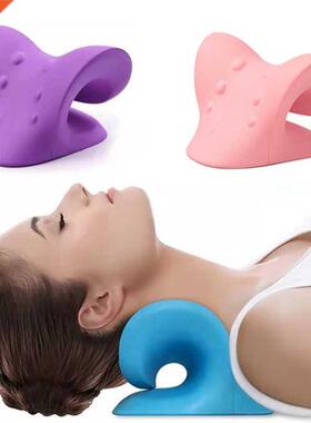 Neck Massage Pillow Neck Shoulder Cervical Chiropractic Trac