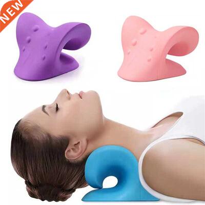 Neck Massage Pillow Neck Shoulder Cervical Chiropractic Trac